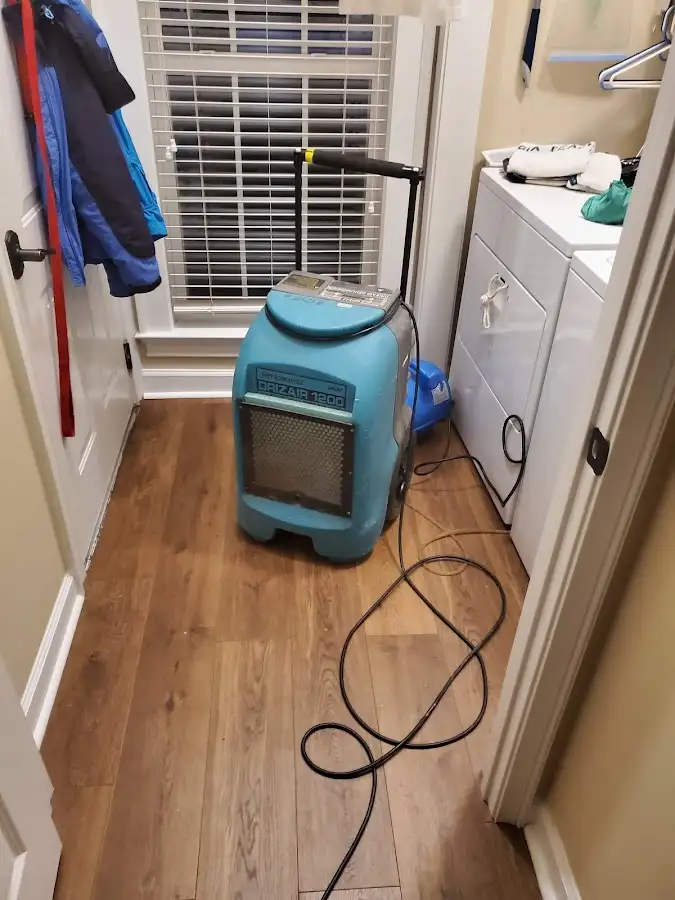 Commercial dehumidifier deployed for Flood Damage Cleanup in Arizona City
