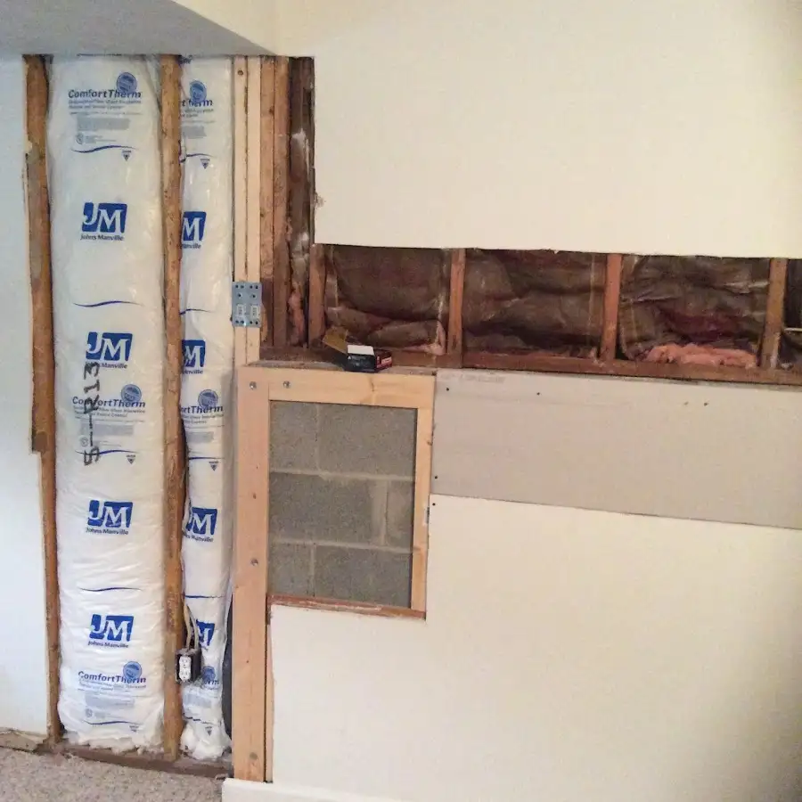 Wall insulation replacement during Contents Cleaning & Restoration in Arizona City
